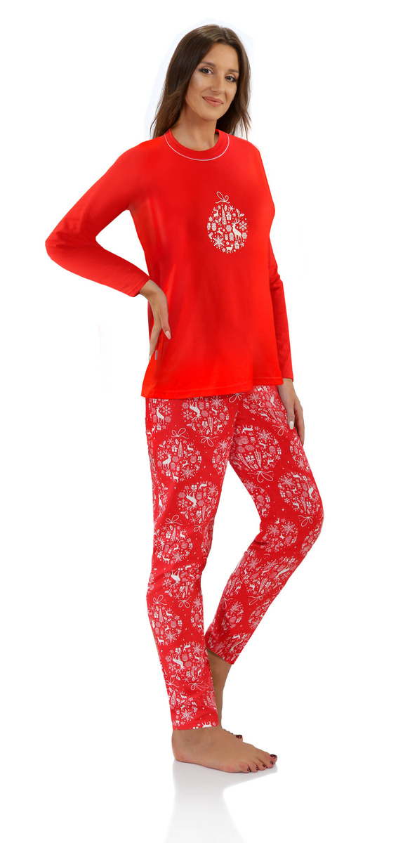 Piżama Damska Świąteczna 2643/01