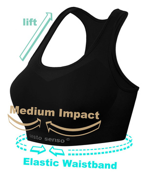 Bezszwowy Top Sportowy