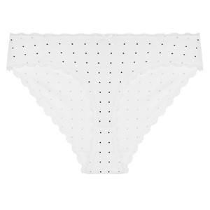 Figi damskie bikini z koronką S-2XL 3-pak