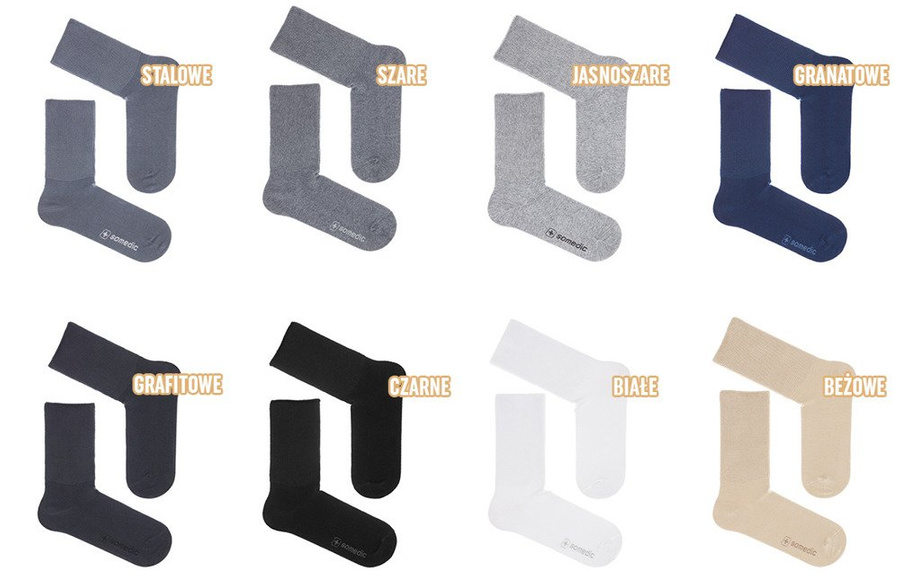 Șosete medicale Șosete fără presiune Somedic