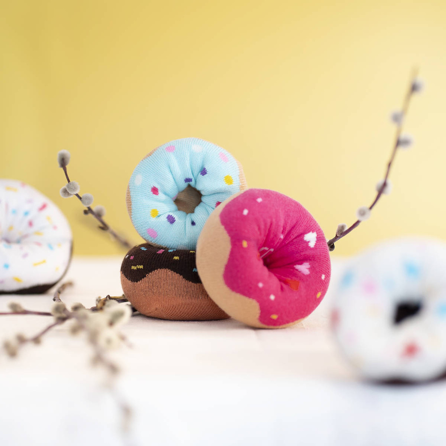 Șosete Donut pentru femei din bumbac