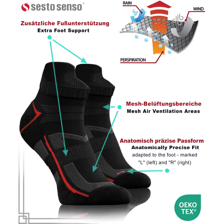 Skarpety Sportowe Sport Socks SKB07 Sesto Senso