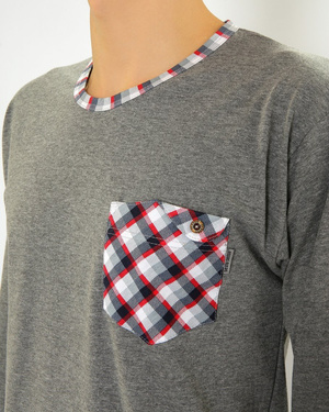 Bawełniana piżama męska Sesto Senso 04