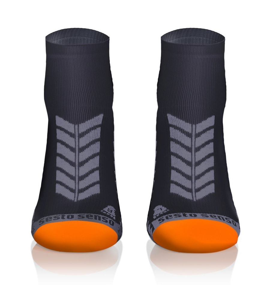 5X Bawełniane oddychające bezszwowe skarpety sportowe SPORT SOCKS Sesto Senso