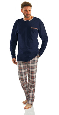 Piżama Męska Długi Rękaw JASIEK 2576/26