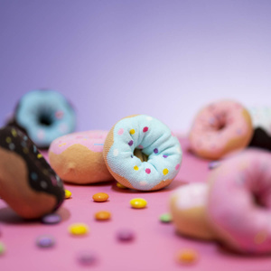 Șosete Donut pentru femei din bumbac