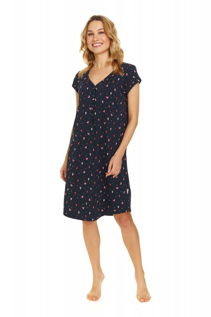 Rochie de noapte romantică din bumbac pentru femei