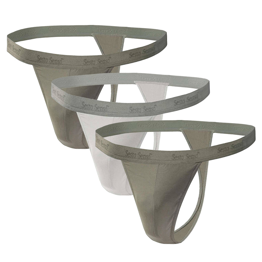 3x Tanga din bumbac pentru bărbați Tiger