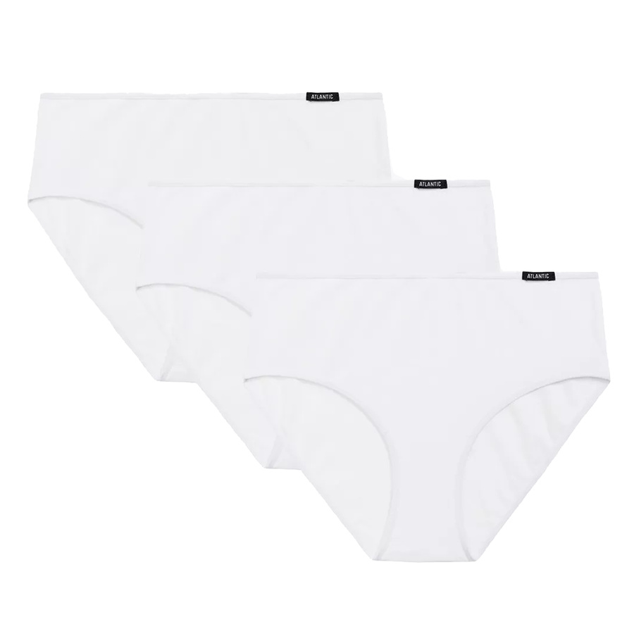 Chiloți clasici pentru femei din bumbac negru 3-pack
