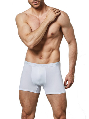 Pantaloni scurți pentru bărbați cu cauciuc exterior Art 573 White Navigare