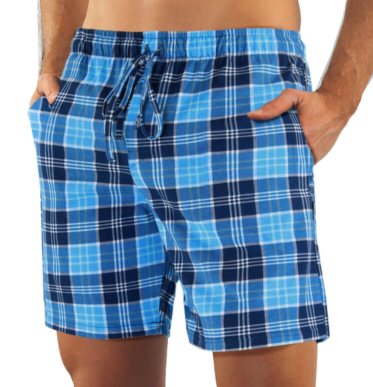 Pijama bărbătească Comfort din bumbac creponat