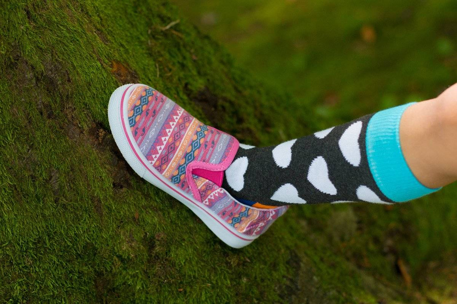 Șosete pentru copii din bumbac Hearts