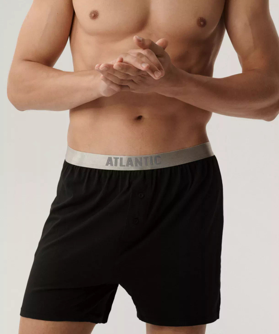 Pantaloni scurți boxeri pentru bărbați din bumbac Pima
