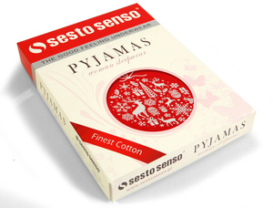 Piżama Damska Świąteczna 2643/01