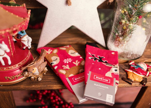 Șosete de Crăciun pentru bărbați Reindeer cu ochelari