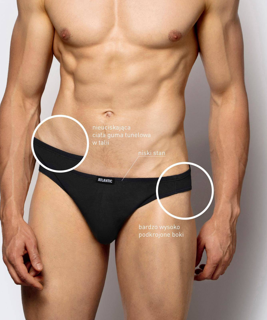 *skąpe MINI SLIPY męskie 3BMP-230 Atlantic