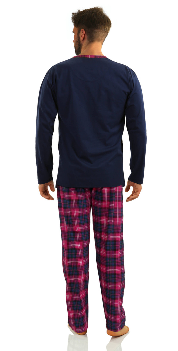 Piżama Męska Długi Rękaw JASIEK 2576/26