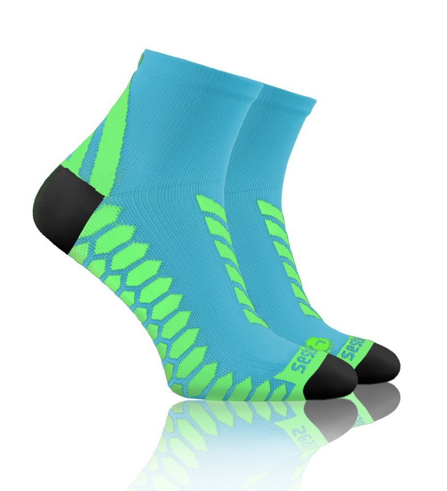 5X Bawełniane oddychające bezszwowe skarpety sportowe SPORT SOCKS Sesto Senso