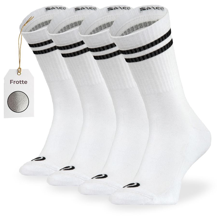 Șosete sport Terry pentru persoane active SKB04 4-pack