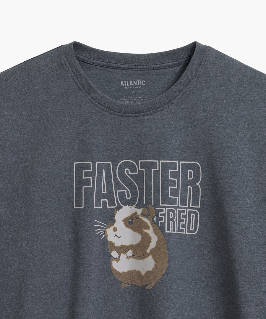 Pijama Hamster din bumbac pentru bărbați