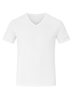 Tricou cu mânecă scurtă pentru bărbați Gât V 100% bumbac Art. 512 White Navigare