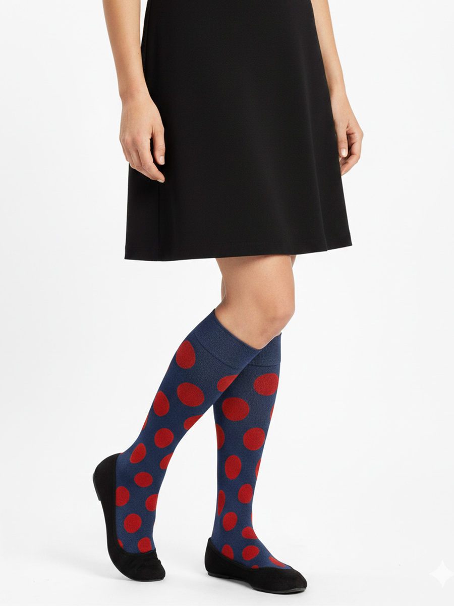 Șosete de damă pentru genunchi Mazăre