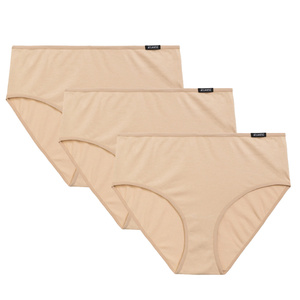 Chiloți clasici pentru femei din bumbac negru 3-pack