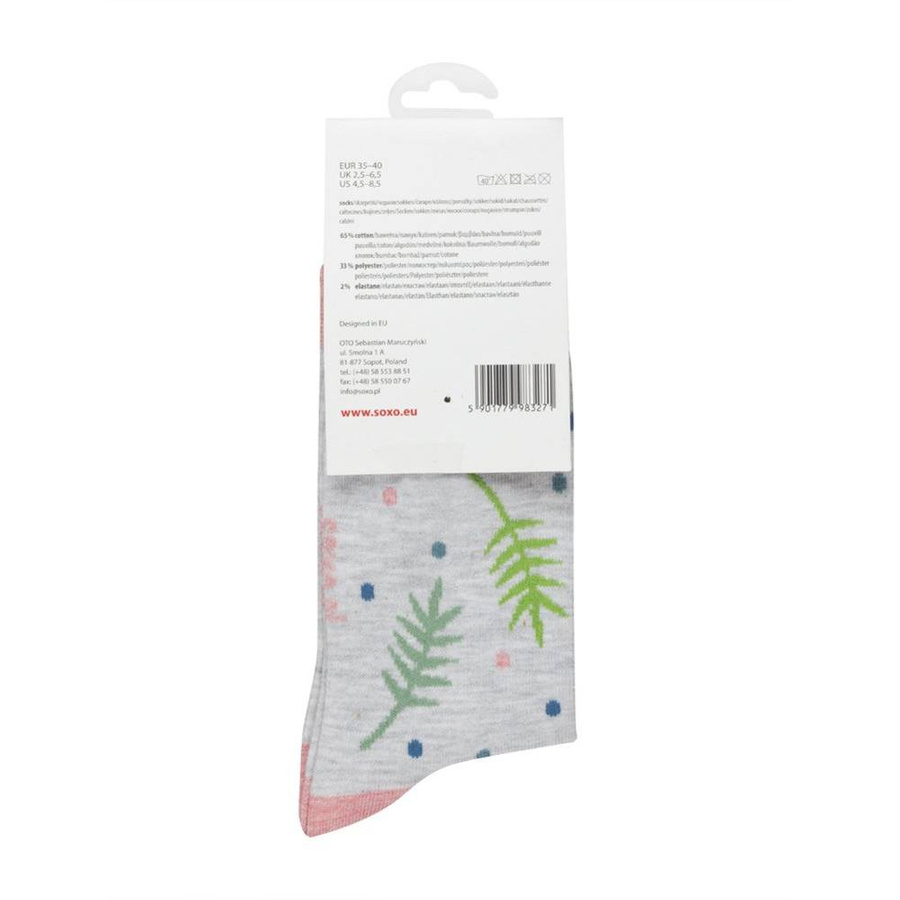 Flamingo Șosete de bumbac pentru femei