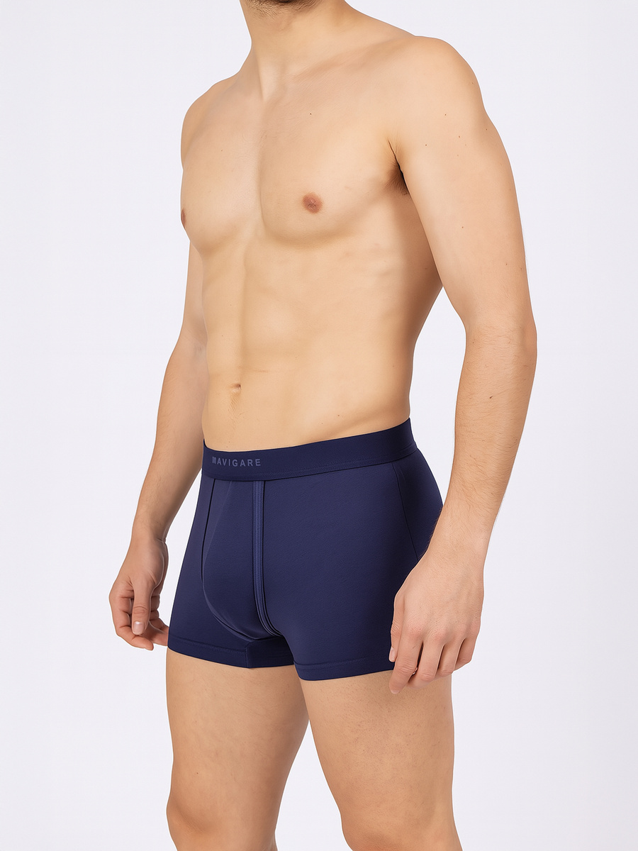 Pantaloni scurți boxeri pentru bărbați cu cauciuc interior ajustat Art. 101T Navigare