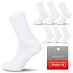 Șosete sport 1/2 jumătate Terry Multisport 6-pack