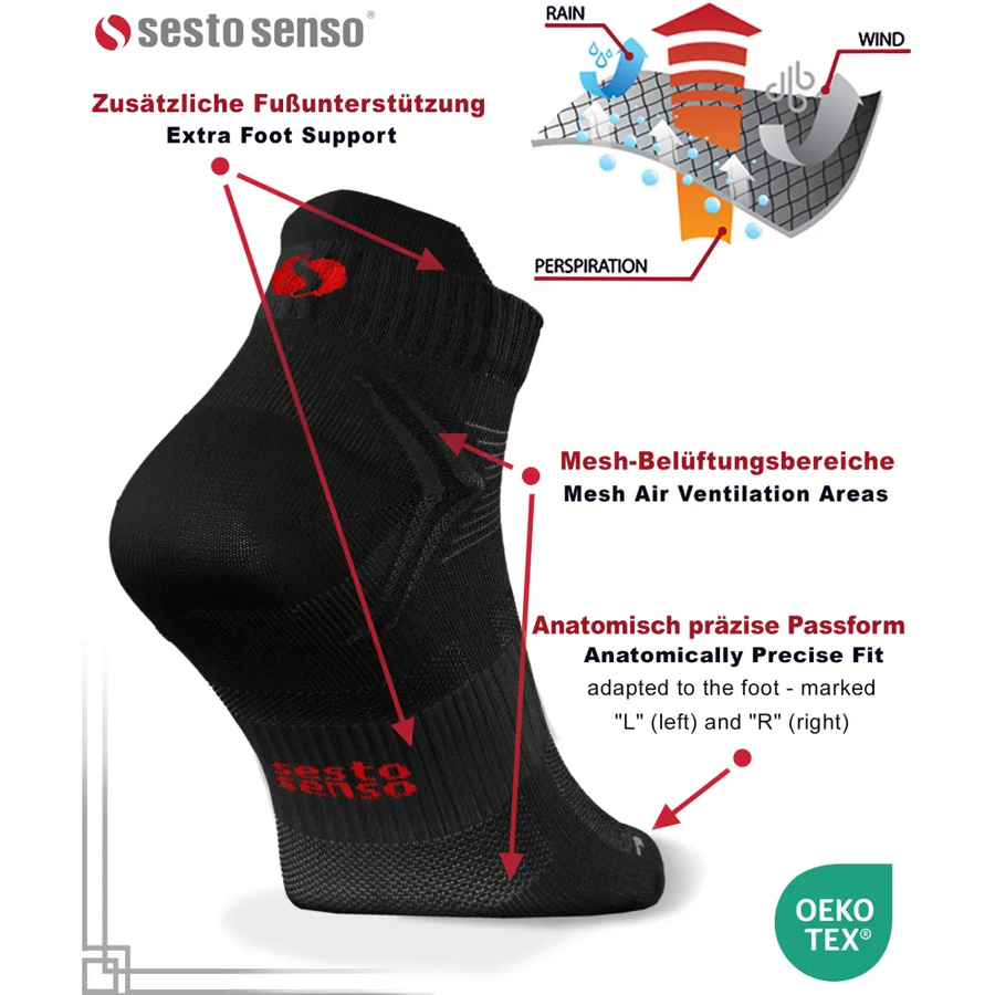 Șosete sport SKB08 pachet de 4