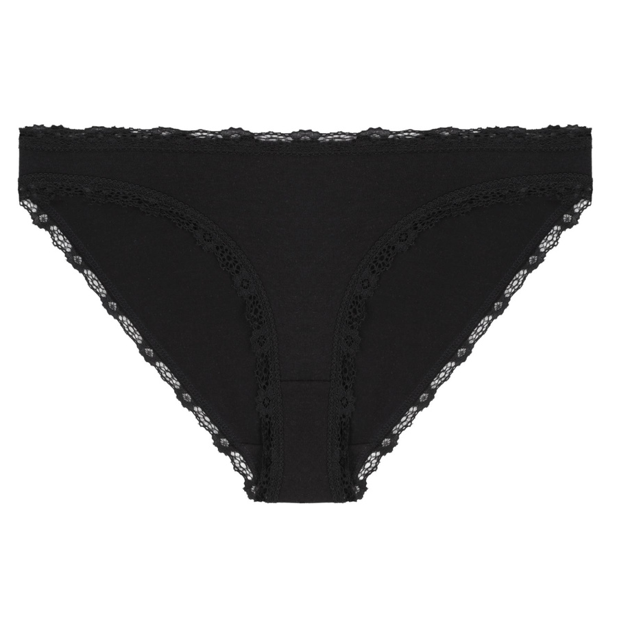 Figi damskie mini bikini z koronk? S-XL 3-pack