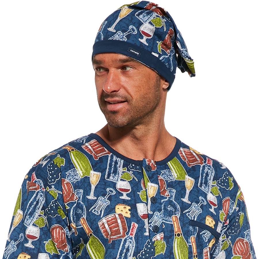 Piżama męska bawełniana Koszula nocna 109 Cornette