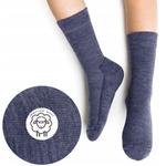 Șosete de lână pentru copii 20-34 terry Merino Wool Steven - confort și căldură