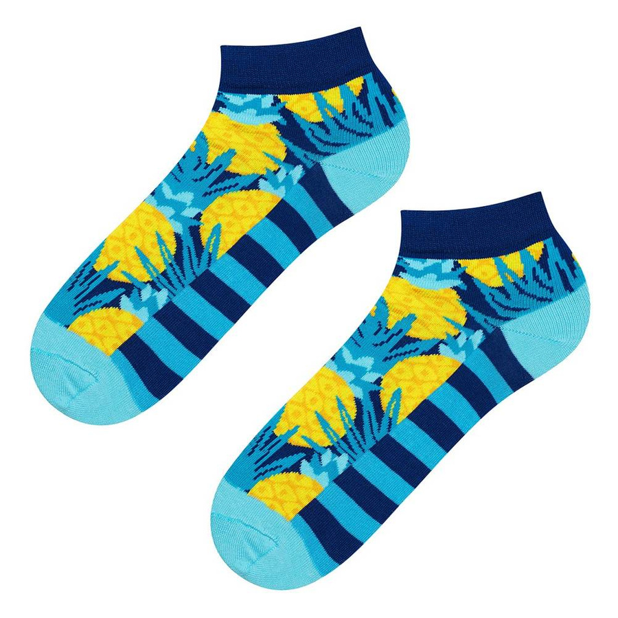 Picioare unisex din bumbac în formă de ananas