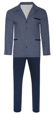 Piżama Męska Długi Rękaw Rozpinana 2385/15