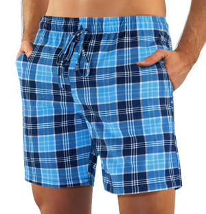 Pijama bărbătească Comfort din bumbac creponat