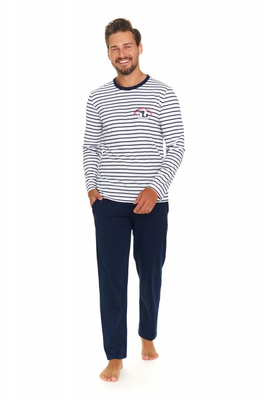 Bumbac marin Pijama din bumbac pentru bărbați