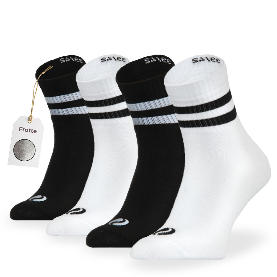 Șosete sport pentru oameni activi SKB03 pachet de 4