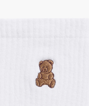 Șosete unisex din bumbac cu ursuleț de pluș
