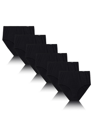 Bottoms maxi din bumbac negru pentru femei