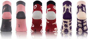 Șosete colorate Pachet de 3 șosete din cel mai fin bumbac