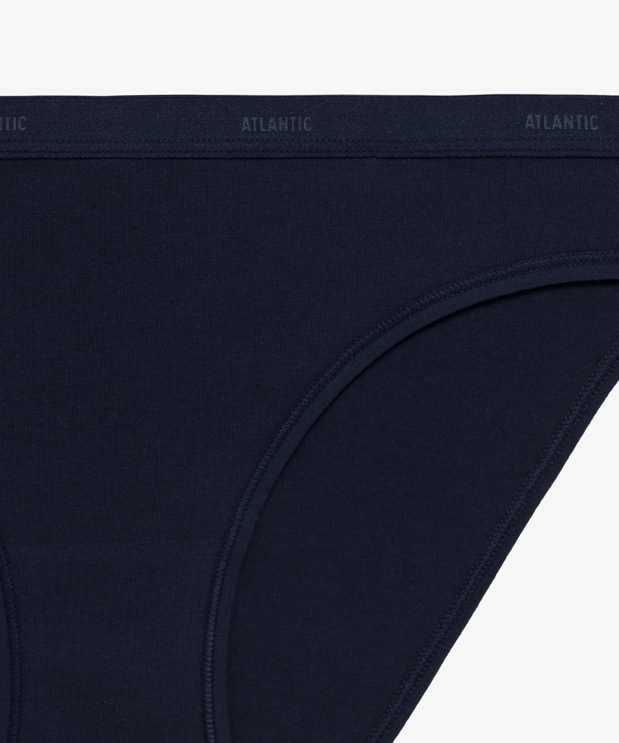 Trei-pachet de femei bumbac Bikini Bottoms