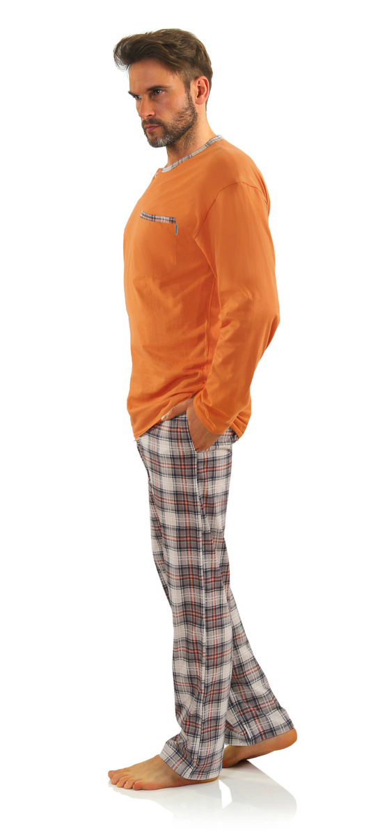 Piżama Męska Długi Rękaw JASIEK 2576/26