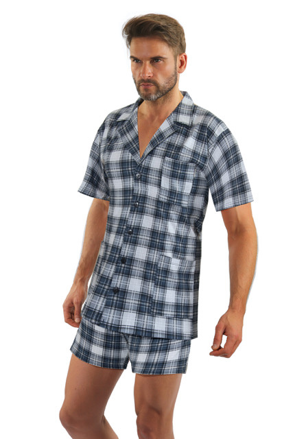 Pijama scurtă din bumbac pentru bărbați