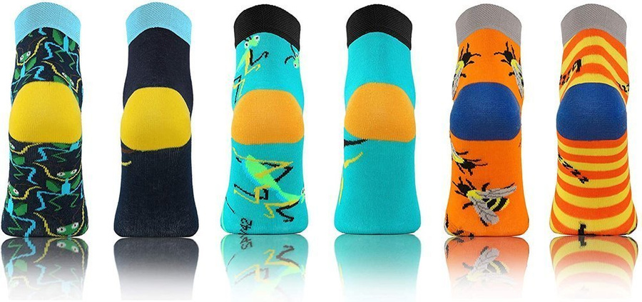 Șosete de gleznă Finest Cotton 3-pack