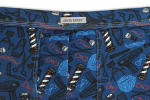 Pantaloni scurți boxeri din bumbac pentru bărbați în stil amuzant
