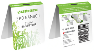 Skarpety Stopki Bambusowe Eko Bamboo