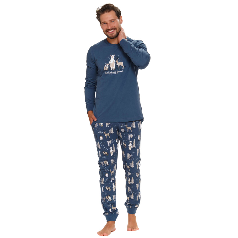 Pijama din bumbac pentru bărbați