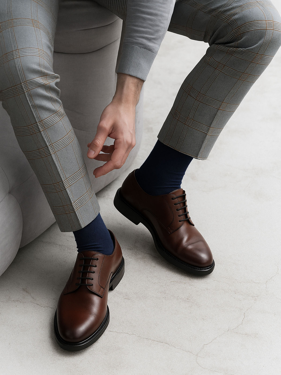 Șosete de costum din bumbac pentru bărbați